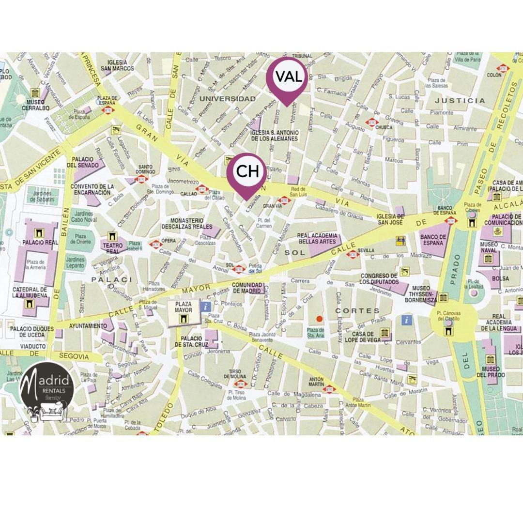 Nuevo Apartamento En Madrid Centro A 2 Calles De Gran Via Екстериор снимка
